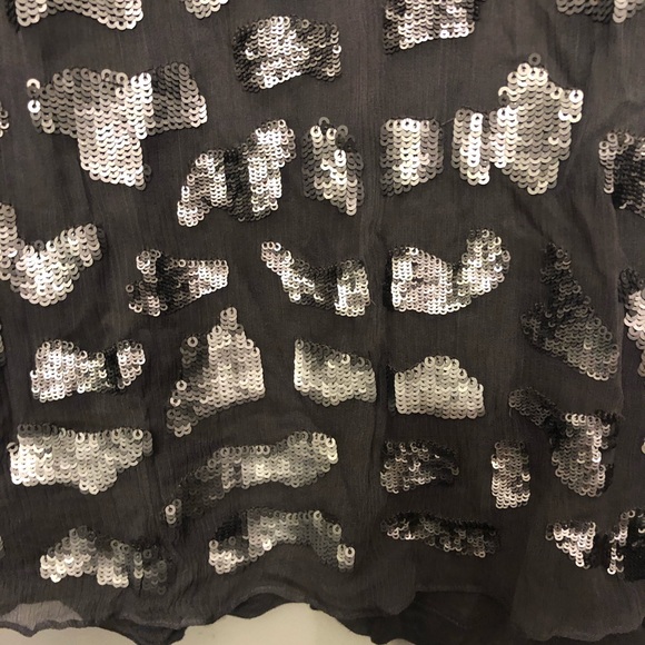 Club Monaco Glitter tank top size medium - Picture 3 of 6